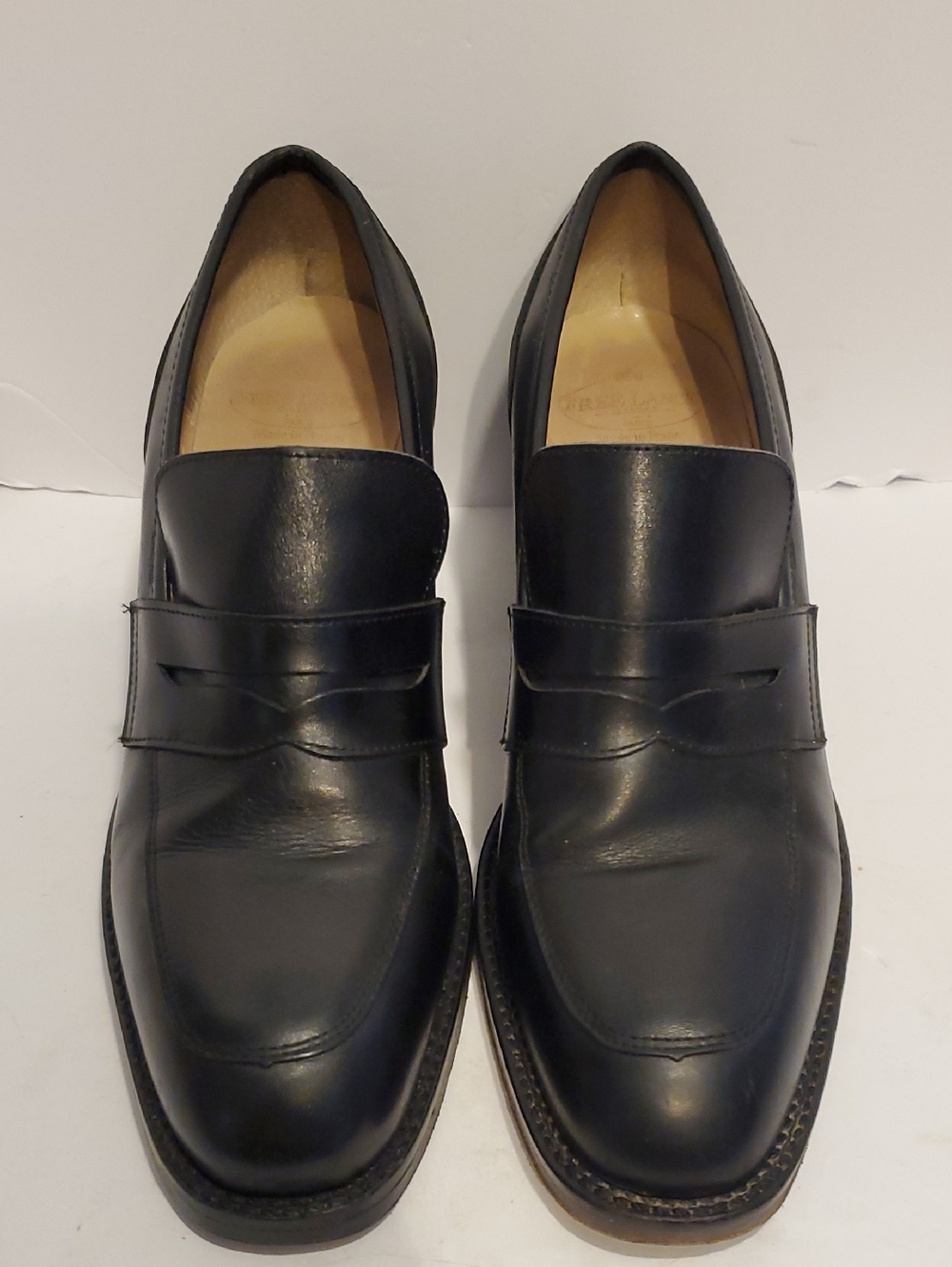 Freelance Paris Black Loafers In Size 9 - Picture 2 of 12